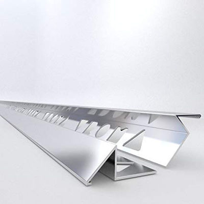 Отделка плитки Chrome отделки плитки края квадрата алюминиевой кафельной угловой отделки треугольника алюминиевая