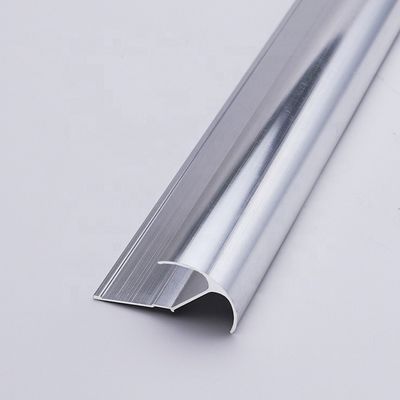 электрофорез отделки 6mm алюминиевый почищенный щеткой Chrome кафельный