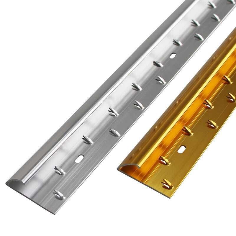 Алюминиевый порог двери переходной полосы отделки 10mm края ковра металла
