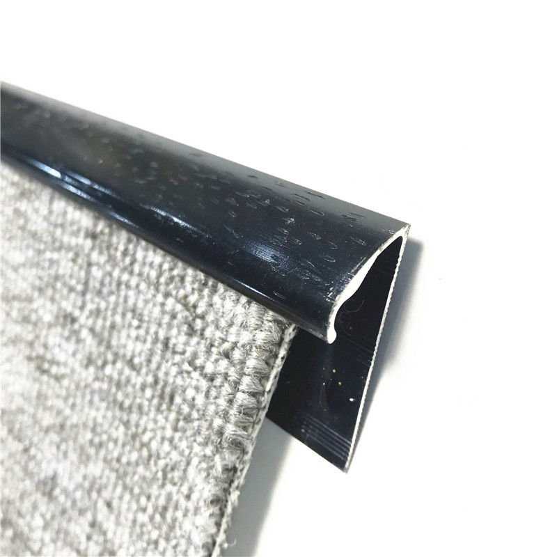 Переходной полосы плитки Chrome аксессуаров ковра отделка 2.5cm ковра серебряной алюминиевая
