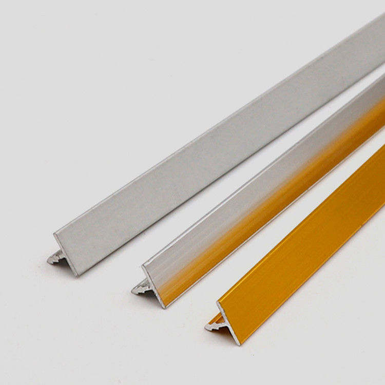 ISO9001 алюминиевая кафельная отделка плитки края отделки 10mm алюминиевая квадратная