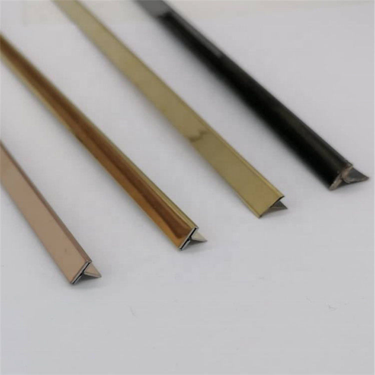 Отделка 8mm золота нержавеющей стали t серебряная алюминиевая кафельная 10mm