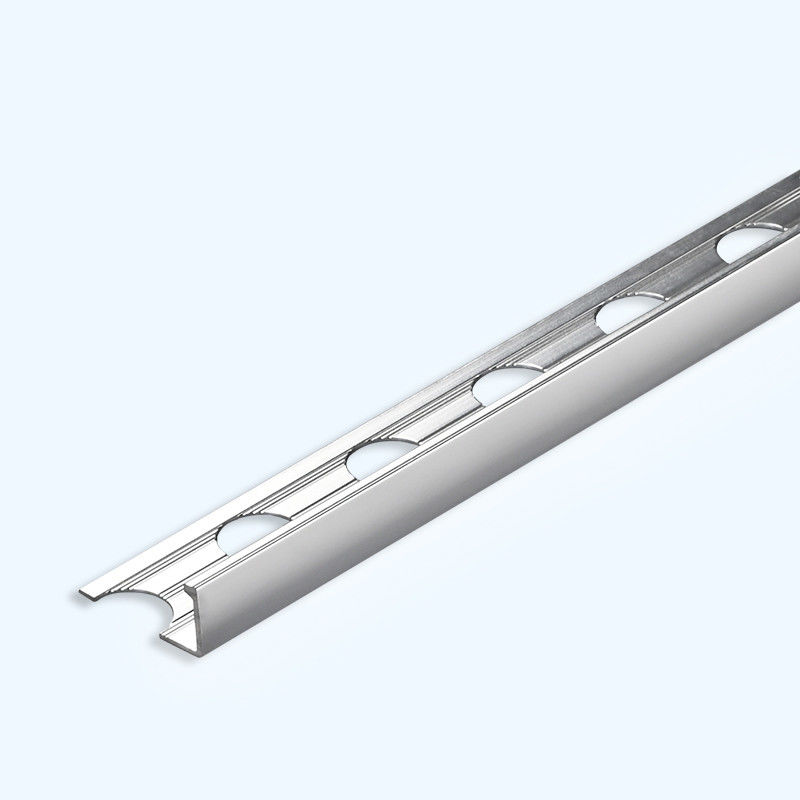 Почистьте украшение щеткой отделки плитки края круга золота 10mm Chrome