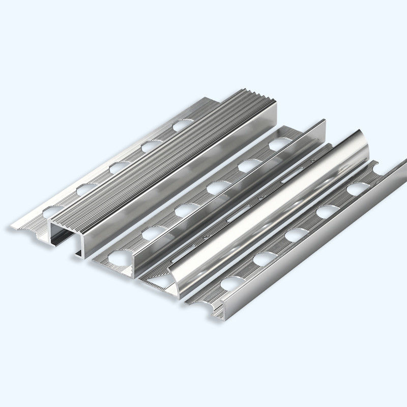Почистьте украшение щеткой отделки плитки края круга золота 10mm Chrome